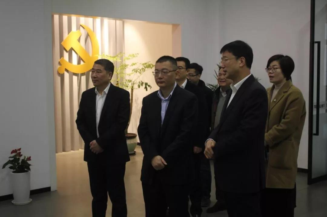 瑞安市委副書記、代市長秦肖來訪通力